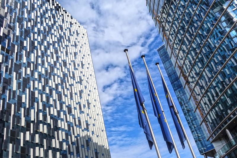 EC_building_EU flags